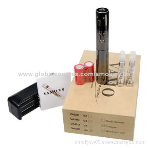 Smokjoy Vamo V5 Kit, Stainless Steel Mechanical Mod with 2,200mAh Battery Capacity